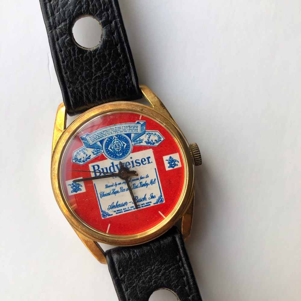 Vintage Budweiser Wrist Watch